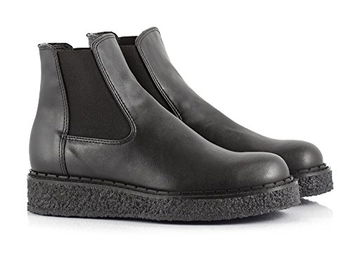 vegan platform chelsea boots
