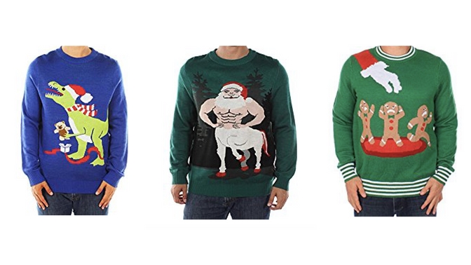 Tipsy Elves Vegan Ugly Christmas Sweater