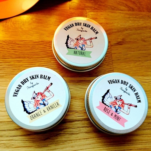 Vegan dry skin balm by Fairypants