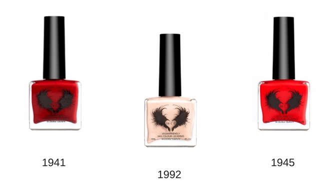 la cc nail polish colours 1941, 1941, 1992