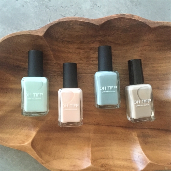 OH TIFF! Undress Me Vegan 5 Free Nail Polish Set