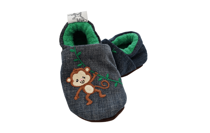 Cat...Who?! Vegan Childrens Slippers