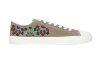 Aks Fair Trade Low top embroidered sneakers