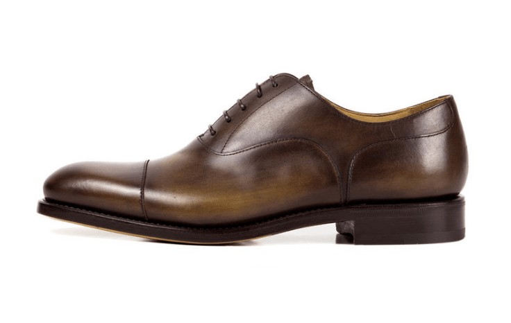 Marzeri Milano Vegan mens leather oxford dress shoe