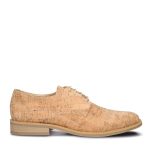NAE Vegan cop toe derby cork shoes