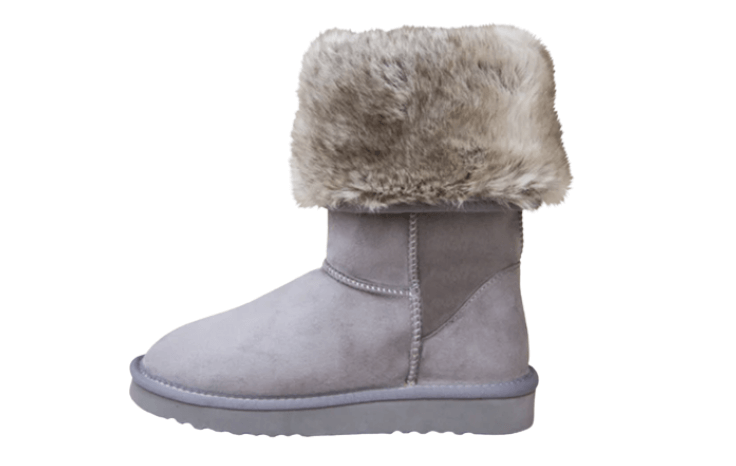 PAWJ tall vegan uggs boot faux fur shearling