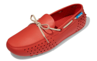People footwear vegan boat shoes red
