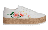 PRIVATO Jute personalized platform sneakers