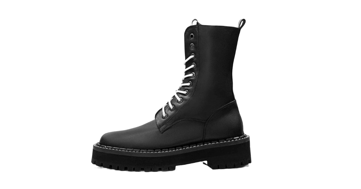 Bohema Mens Tall Combat Boots