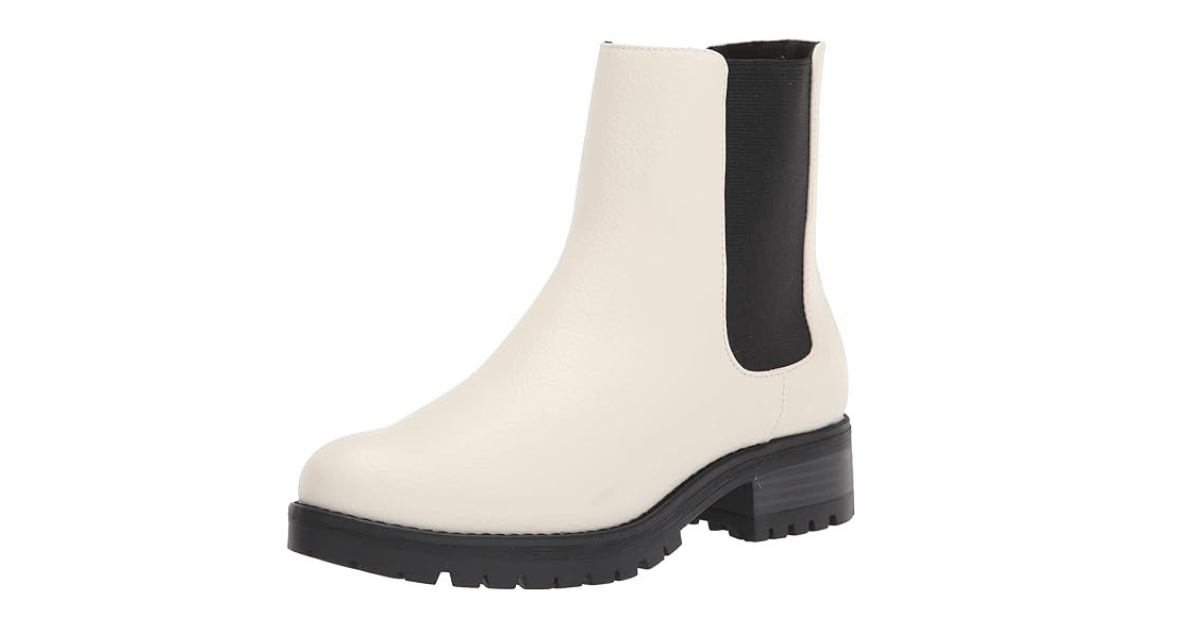 BC Footwear - Cream Chelsea Boots